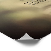 ruhige Felsküche fügen Ihren eigenen Text individu Poster (Ecke)