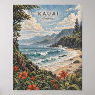 Ruhige Florale Galerie-Wandbild Poster