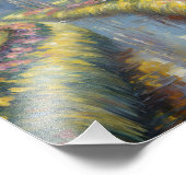 Ruhige Flusspfade Impressionistische Landschaft Ku Fotodruck (Ecke)