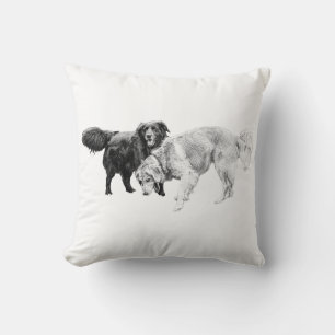 Ruhige Freunde, gemütliche Nächte Kissen