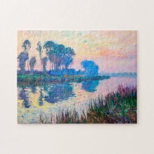 Ruhige Frühlingsflussszene bei Havelland Puzzle
