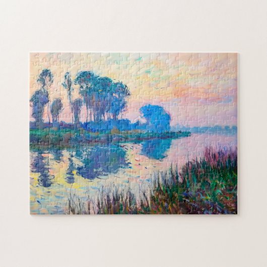 Ruhige Frühlingsflussszene bei Havelland Puzzle (Horizontal)
