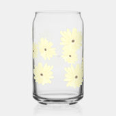 Ruhige gelbe Morgenblumen Dosenglas (Rechts)