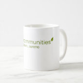 Ruhige Gemeinschaften Kaffeetasse (VorderseiteRechts)
