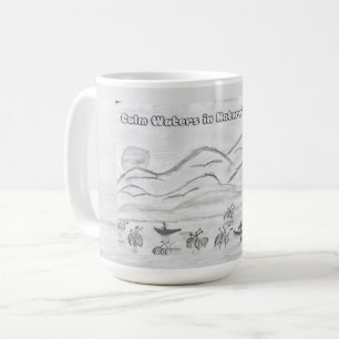 'Ruhige Gewässer in der Umarmung der Natur' Tasse