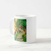 Ruhige Gewässer Kaffeetasse (Vorderseite Links)