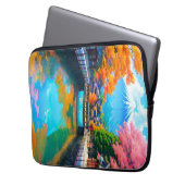 Ruhige Gewässer: Reflektion des Fuji Laptopschutzhülle (Vorderseite Links)