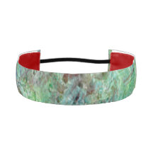 Ruhige grüne Textur Nicht-Slip-Headbands, leichte 