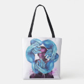 Ruhige Hände Tasche (Rückseite)