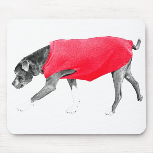Ruhige Hände, warmes Herz Mousepad (Vorne)