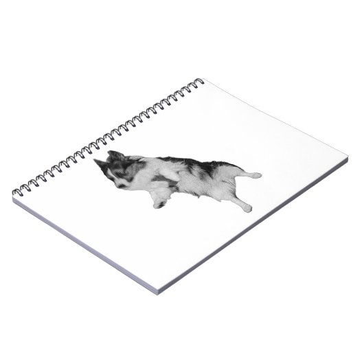 ruhige Hinweise Notizblock (Linke Seite)