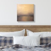 Ruhige Horizont - Weiche Abstrakte Landschaft Art  Leinwanddruck (Insitu (Schlafzimmer))