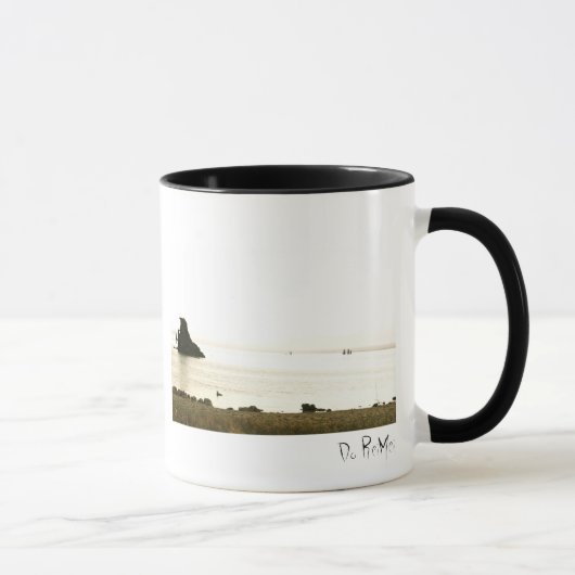Ruhige Kaffee-Sierra Morning See-Tasse Tasse (Rechts)