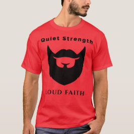 Ruhige Kraft Lauter Glaube - kühne spirituelle Pow T-Shirt