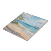 Ruhige Küstenmorgens-Impressionist-Küstenkunst Fliese (Seite)
