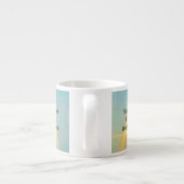 Ruhige Lage Espresso Tasse (Rückseite)