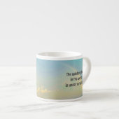 Ruhige Lage Espresso Tasse (Vorderseite Rechts)