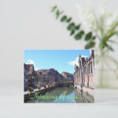 RUHIGE LAGE POSTKARTE (Stehend Vorderseite)