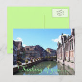 RUHIGE LAGE POSTKARTE (Vorne/Hinten)