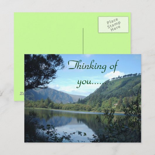 RUHIGE LAGE POSTKARTE (Vorne/Hinten)