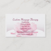 Ruhige Lage Schöne Friedliche Lotus Blume Visitenkarte (Vorderseite)