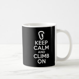 Ruhige Lage und Niedliches Klettern auf dem Rock C Kaffeetasse