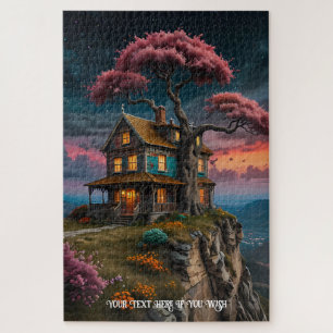 Ruhige Landschaft Retreat auf den Klippen Puzzle