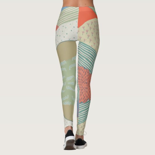 ruhige Leggings (Rückseite)