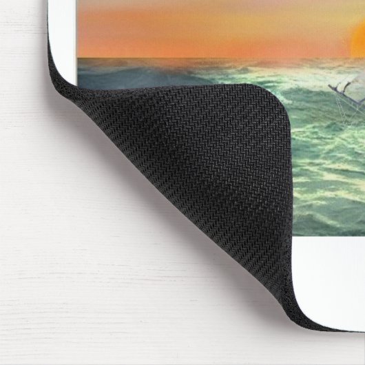 Ruhige Meere Mousepad (Ecke)