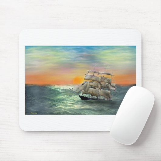 Ruhige Meere Mousepad (Mit Mouse)