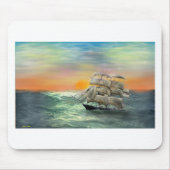 Ruhige Meere Mousepad (Vorne)