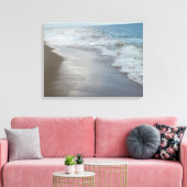 Ruhige Meereswellen auf der Leinwand (Insitu (Wohnzimmer))