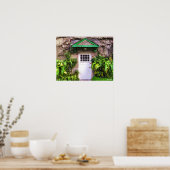 Ruhige Menschentür drucken Poster (Küche)