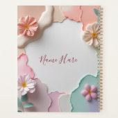 Ruhige Mind Loud Goals - Individuelle Name Motivie Planer (Rückseite)