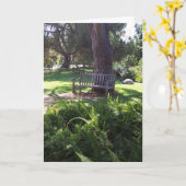 Ruhige Moment-Gruß-Karte Karte (Gelbe Blume)