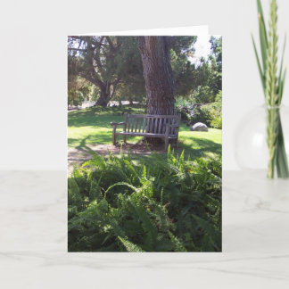 Ruhige Moment-Gruß-Karte Karte