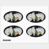 Ruhige Momente Ovaler Aufkleber (Blatt)