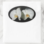 Ruhige Momente Ovaler Aufkleber (Tasche)