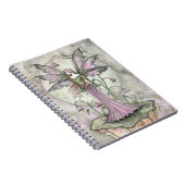 Ruhige Mondblumen-Feenn-Notizbuch Notizblock (Rechte Seite)