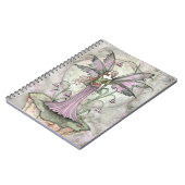 Ruhige Mondblumen-Feenn-Notizbuch Notizblock (Linke Seite)