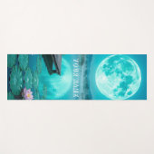 Ruhige Mondreflexion Yogamatte (Vorderseite (Horizontal))