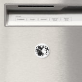 Ruhige Möpse im Kühlschrank Magnet (In Situ (Geschirrspüler))