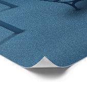 Ruhige Nacht Poster (Ecke)