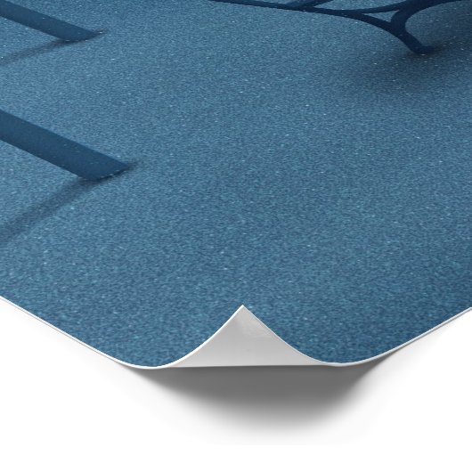 Ruhige Nacht Poster (Ecke)