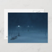 Ruhige Nacht Postkarte (Vorne/Hinten)