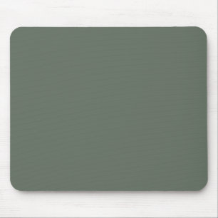 Ruhige Natur Dunkelgrün Einfarbige Einzelfarbe Mousepad