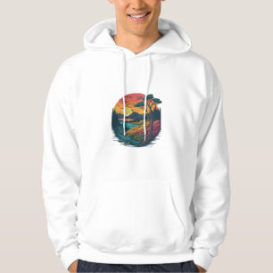 Ruhige Naturkulisse Hoodie