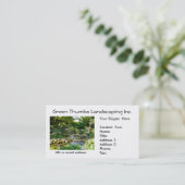 Ruhige Nebenfluss-Wasser FeatureBusiness Visitenkarte (Stehend Vorderseite)