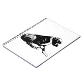 Ruhige Notizen, canine Fokus Notizblock (Linke Seite)