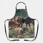 Ruhige Nyala-Antilope – Exotisches Tier Schürze (Vorderseite)